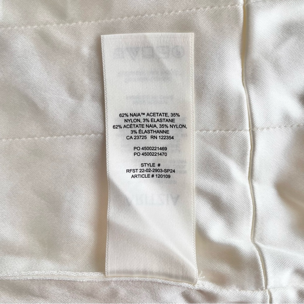 NWOT Aritzia Ten Shine Satin Bustier - Picture 3 of 4